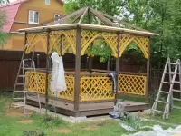 Беседка квадратная 3х3