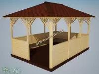 Садовая беседка "Жуковский"