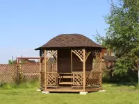 Овальная беседка \"Домани\"