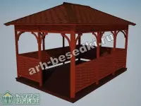 Садовая беседка "Ивантеевка"