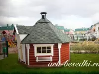 Гриль домик Premium "Lapini"  9,5 м 2