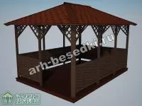 Садовая беседка "Руза"
