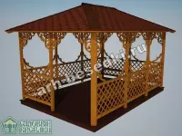 Садовая беседка "Солнечногорск"