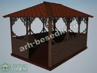 Садовая беседка "Онега"