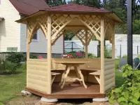 Беседка для сборки \"Арка и Блок-Хаус\"