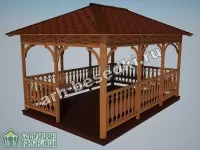 Садовая беседка "Ступино"