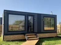 Баня с панорамными окнами ”Black Onyx” фото 12