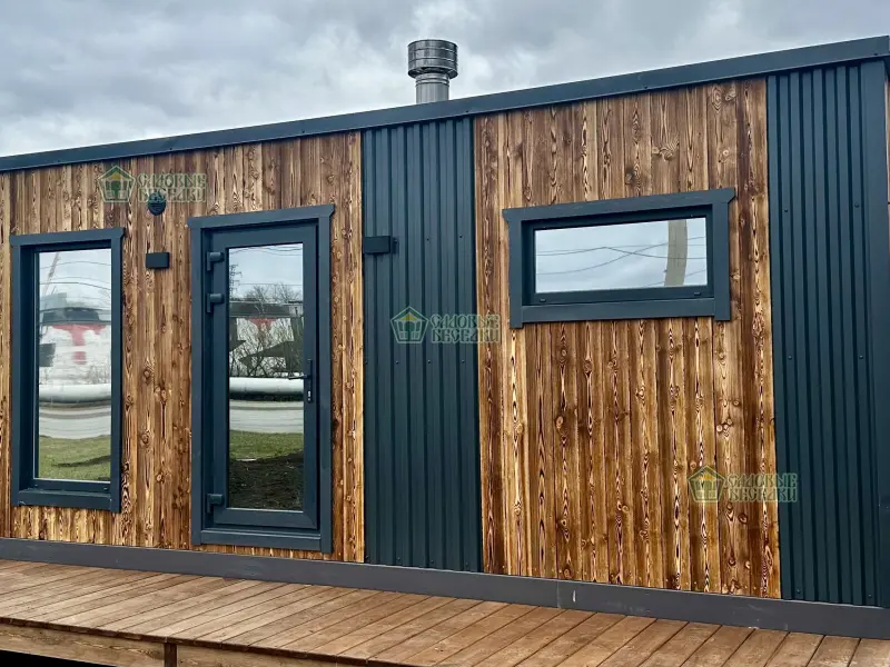 Баня Север 6х2,5 комплектация Premium