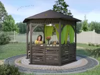 Беседка из дерева Эдем №2