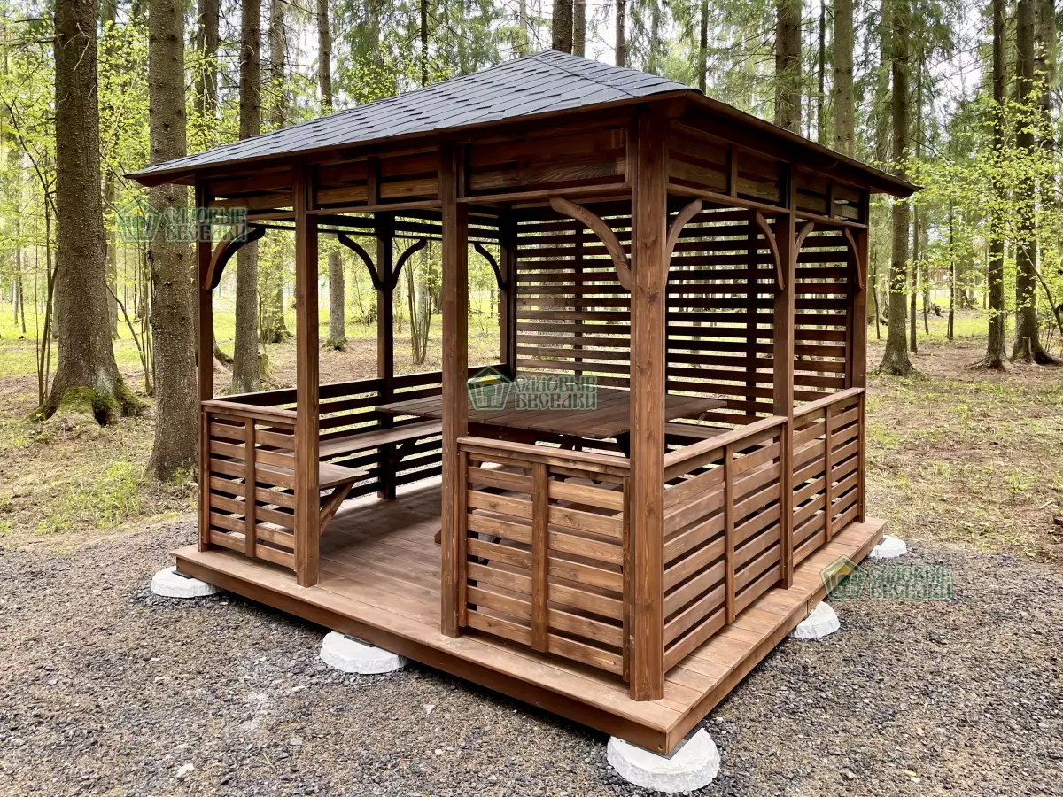 Беседка Оникс 3Х3 по акции все включено №21