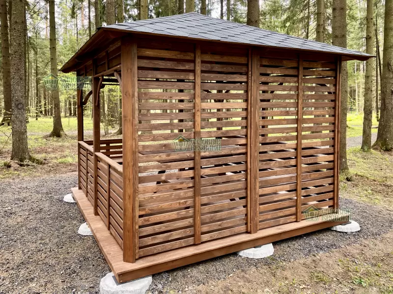 Беседка Оникс 3Х3 по акции все включено №23