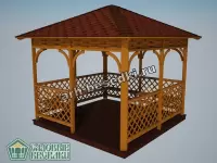 Садовая беседка "Астра"