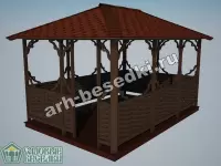 Садовая беседка "Кашира"