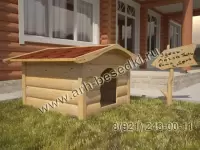 Будка для собаки (Блок-хаус)