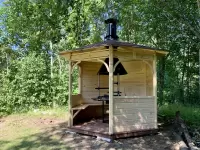 Беседка с грилем Open Grill #2