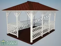 Садовая беседка "Юбилейный"