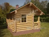 Проект сруба бани 4,5х6