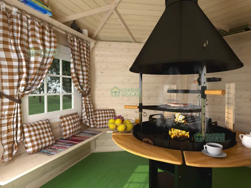Гриль-беседка Laplandiya фото интерьера №8