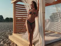 Пляжная беседка фото