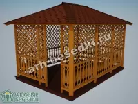 Садовая беседка "Дмитров"