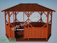 Садовая беседка "Коньково"