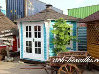 Гриль-беседка "Blue Lagoon" 9,5 м2 Выставочный образец