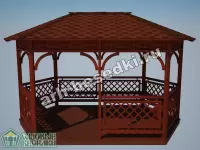 Садовая беседка "Бауманская"