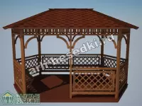 Садовая беседка "Римская"