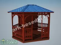 Садовая беседка "Коммелина"