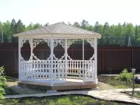 Беседка \"Ажурная большая\" восьмиугольная