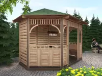 Беседка деревянная \"Романтика\"