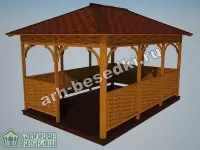 Садовая беседка "Ивантеевка"