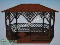 Садовая беседка "Беляево"