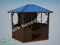 Садовая беседка "Лаванда"