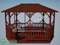 Садовая беседка "Спартак"