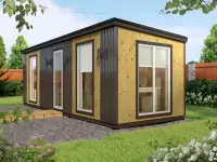 Готовая баня Скандинавия фото 3