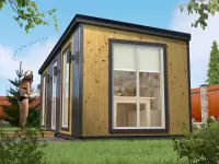 Готовая баня Скандинавия фото 4