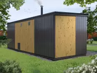 Готовая баня Скандинавия фото 6