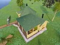 Гриль домик Premium Гранд 5 Комбинированный с открытой верандой 34м2 №5