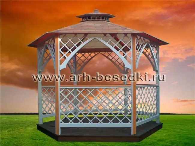 Дачные беседки фото