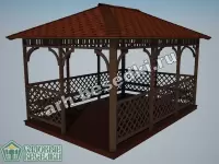 Садовая беседка "Пушкино"