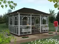 Беседка \"Гранд-12\" 3х4