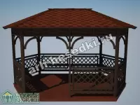 Садовая беседка "Бауманская"