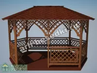 Садовая беседка "Сухаревская"