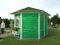 Беседка деревянная \"Садовая-3\"