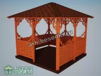 Садовая беседка "Рамбутан"