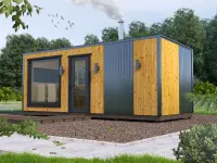 Баня ”Скандинавия” с увеличенной комнатой отдыха 4