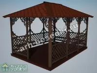 Садовая беседка "Солнечногорск"