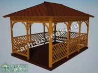 Садовая беседка "Люберцы"