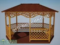 Садовая беседка "Фили"